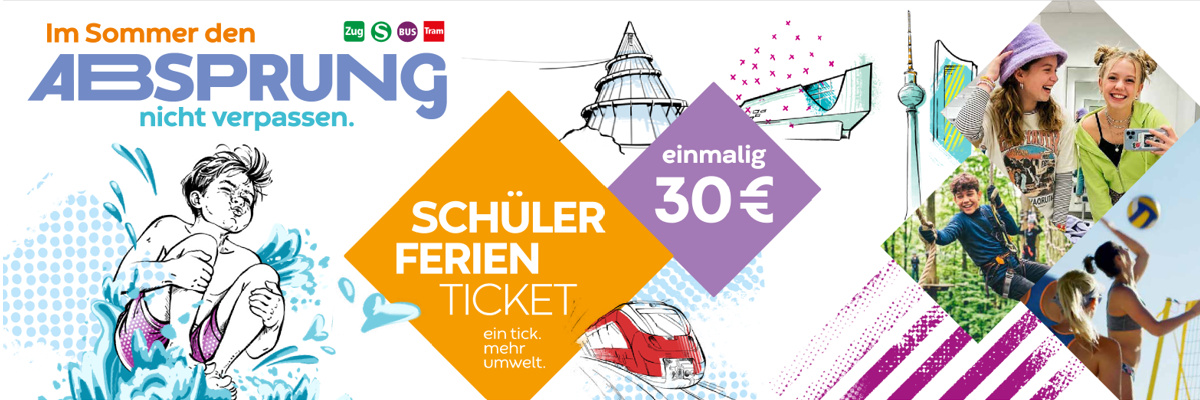 Sch&uuml;lerferienticket Sachsen-Anhalt und MDV